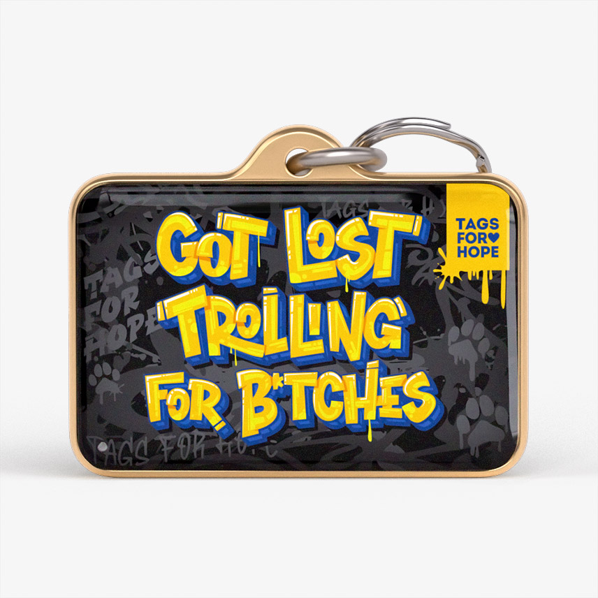Got Lost Trolling For Bitches Black