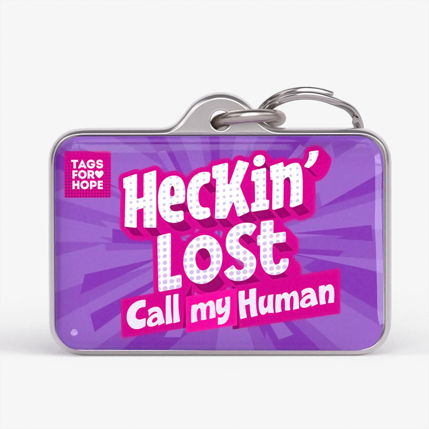 Hecking Lost Call My Human Purple