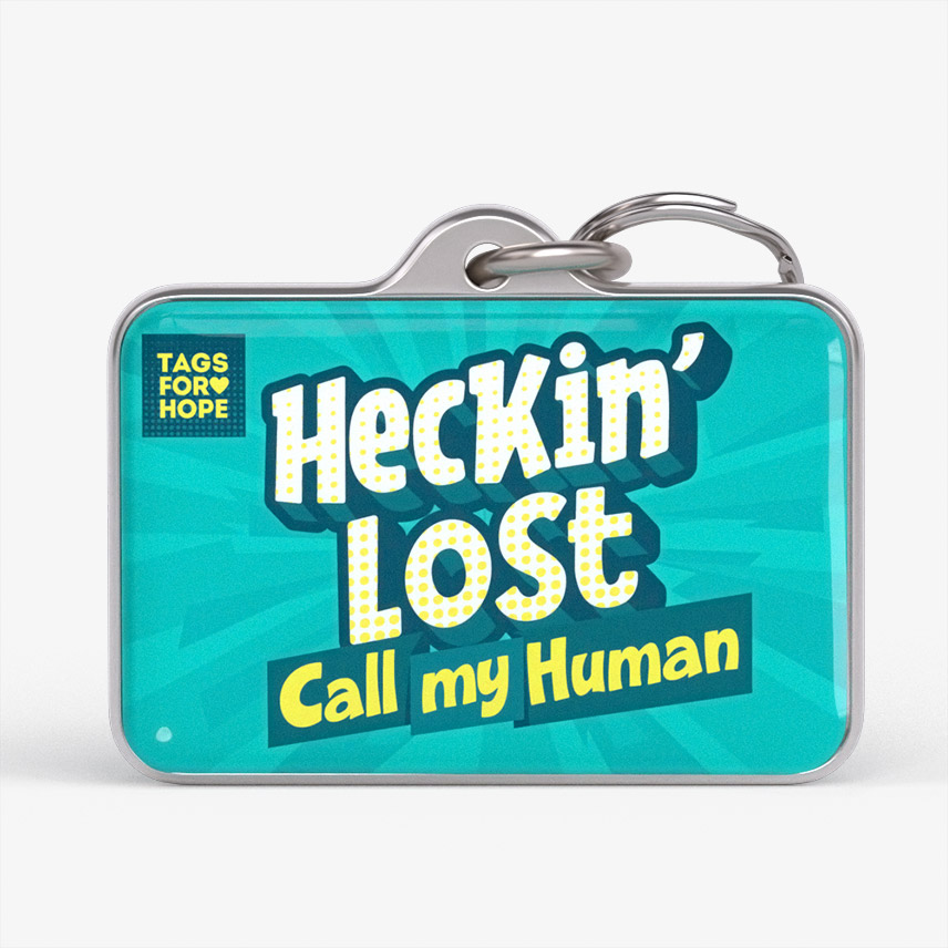 Hecking Lost Call My Human Teal