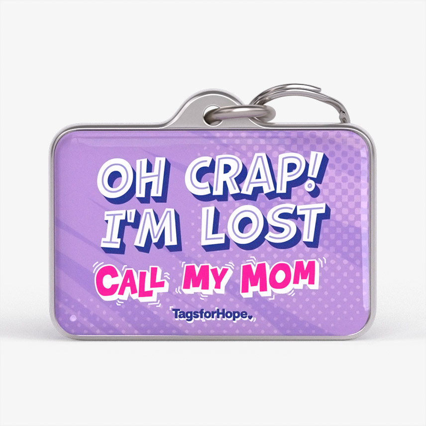 Oh Crap Im Lost Call My Mom Purple