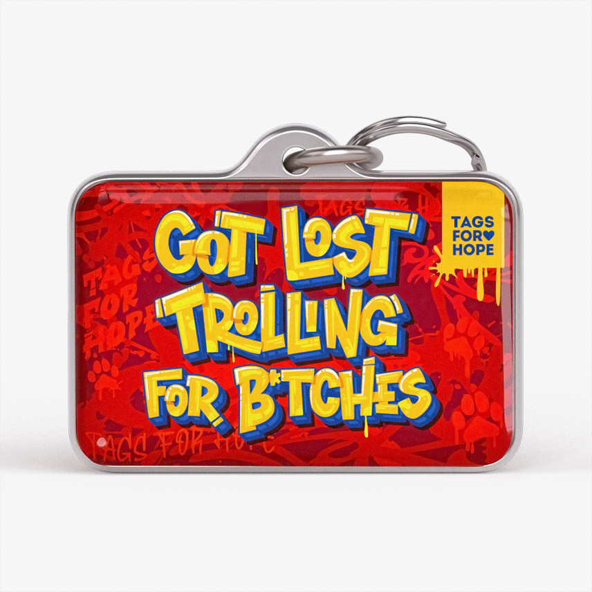 Got Lost Trolling For Bitches Red