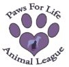 Paws for Life Animal League logo