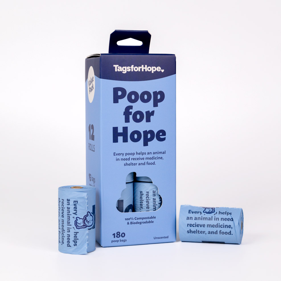 Baby Blue Poop bags